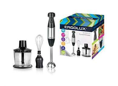Блендер ERGOLUX ELX-BS02-C72 700W, регул-ка скорости+турбо режим, блендер/миксер/чоппер  84171 (арт. 681167)