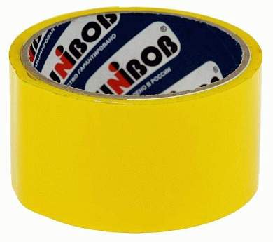 Скотч 48/24 UNIBOB 45 мкм желтый арт.55750 (арт. 426403)