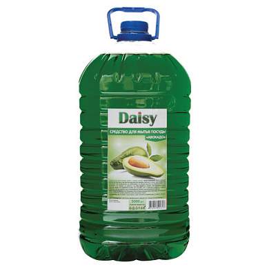 Средство для мытья посуды 5 л, DAISY "Авокадо", ПЭТ (арт. 702426)