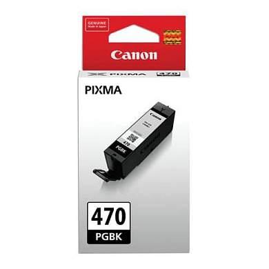 Картридж струйный CANON (PGI-470PGBK) PIXMA MG5740/MG6840/MG7740, черный пигментный, оригинальный, ресурс 300 стр., 0375C001 (арт. 362260)