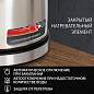 Чайник SONNEN KT-1721, 1,7 л, 2200 Вт, закрытый нагревательный элемент, нержавеющая сталь, черный, подсветка, 454347 (арт. 454347)