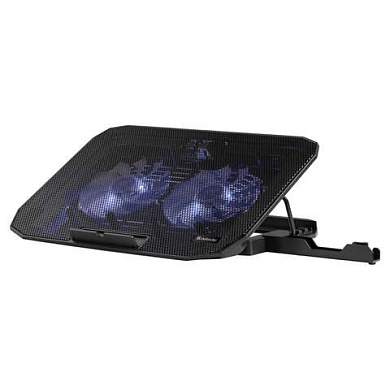 Подставка для ноутбука DEFENDER NS-513 15.6", 2 USB, держатель для смартфона, 2 вентилятора, 29513 (арт. 514280)