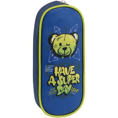 Пенал 210*80*45 ArtSpace "Cool Bear", полиэстер (арт. 365001)