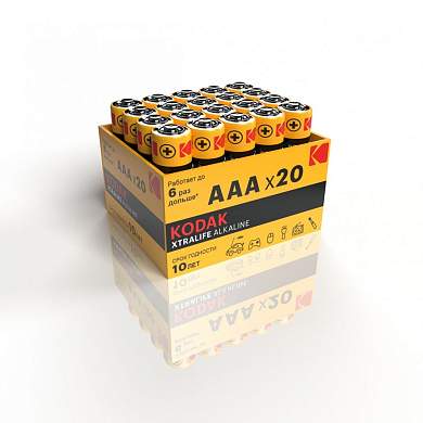 Элемент питания Kodak XTRALIFE LR03/286 bulk 20 (арт. 815635)