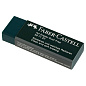 Ластик Faber-Castell "Dust-Free", прямоугольный, картонный футляр, 45*22*13мм, темно-зеленый (арт. 375091)