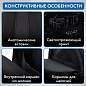 Рюкзак BRAUBERG CONCEPT универсальный, 2 отделения, светоотражающий принт, Night city, 45х30х18 см, 272582 (арт. 272582)