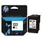 Картридж струйный HP (F6V17AE) Deskjet 2130, №123, чёрный, оригинальный, ресурс 120 стр. (арт. 362197)