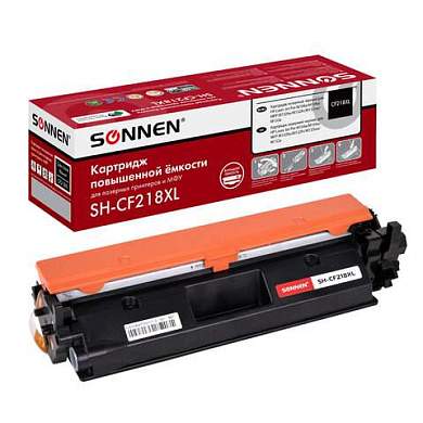 Картридж лазерный SONNEN (SH-CF218XL) HP LJP M104A/M104W, MFP M132FW/M132FN/M132NW/M132A, ресурс 6000 стр., 364106 (арт. 364106)