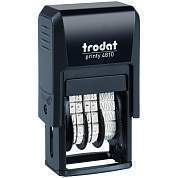 Датер ленточный Trodat 4810 Bank, пластик, 1стр., 3,8мм, банк (82499) (арт. 071462)