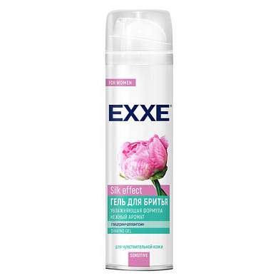 Гель для бритья 200 мл EXXE FOR WOMEN "SILK EFFECT", глицерин + аллантоин, С0007322 (арт. 703125)