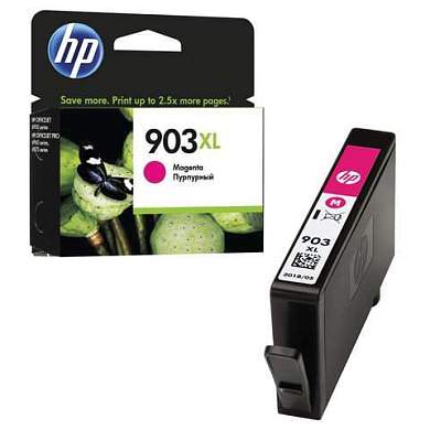 Картридж струйный HP (T6M07AE) OfficeJet 6950/6960/6970, №903XL, пурпурный, увеличенный ресурс 825 стр., оригинальный (арт. 362340)
