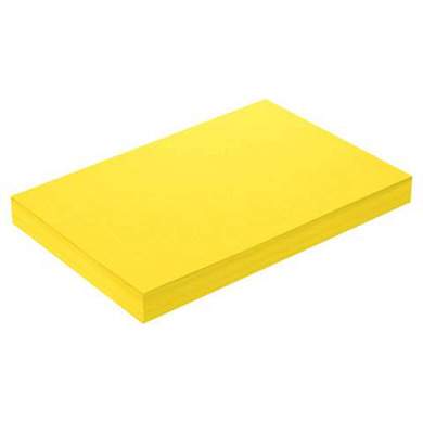 Бумага цветная ПЛОТНАЯ BRAUBERG, А4, 160 г/м2, 250л, желтая, интенсив, для печати,тво, 116674 (арт. 116674)