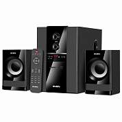 Колонки компьютерные SVEN MS-1821, 2.1, 44 Вт, Bluetooth, FM, USB, SD, черные, SV-020, SV-020774 (арт. 263172)