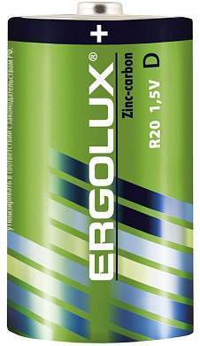 Элемент питания Ergolux R20/373 2S (арт. 584830)