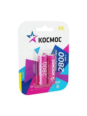 Аккумулятор Космос /R6 2800mAh Ni-MH BL2 (арт. 167780)