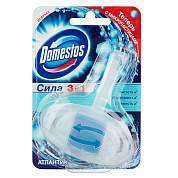 Подвесной блок для унитаза Domestos "3в1 Атлантик" 40г, твердый (арт. 177281)