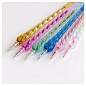 Ручка гелевая MESHU "Ice", металлик ассорти, 0,6мм (арт. 353742)