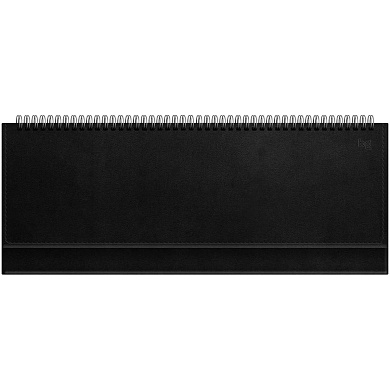 Планинг недатированный, 56л., 330*130мм, кожзам, BG "Winner. Black", черный (арт. 370458)