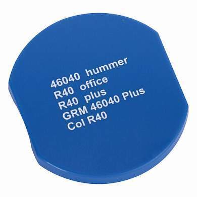 Подушка сменная ДИАМЕТР 40 мм, синяя, для GRM R40Plus, 46040, Hummer, Colop Printer R40, 171000011 (арт. 237761)