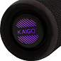 Колонка портативная влагозащищенная KAIGO (КАЙГО) BT30T, 30 Вт, Bluetooth, USB, Micro SD, AUX, RGB, TWS, IPX7, черная, 514226 (арт. 514226)