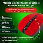 Мышь беспроводная с бесшумным кликом SONNEN V18, USB, 800/1200/1600 dpi, 4 кнопки, красная, 513516 (арт. 513516)