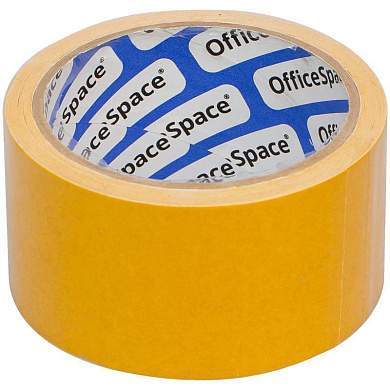 Клейкая лента двусторонняя OfficeSpace, 50мм*10м, полипропилен (арт. 346738)