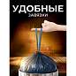 Мешки для мусора 70 л, синие, с ЗАВЯЗКАМИ, в рулоне 10 шт., ПВД, 60х78 см, 20 мкм, GRIFON, 101-184 (арт. 701378)