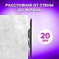 Кронштейн-крепление для ТВ настенный, до 45 кг. VESA 100х100-200х200, 23"-43", черный, SONNEN, 455948 (арт. 455948)