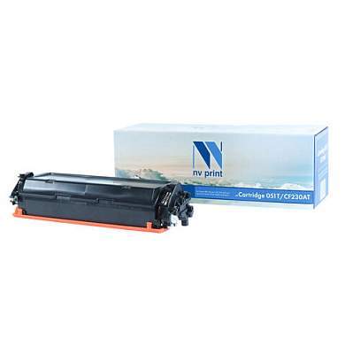 Картридж лазерный NV PRINT(NV-051/CF230A) для Canon LBP-160/MF-260/264/HP LJP M203, ресурс 1700 страниц (арт. 363644)