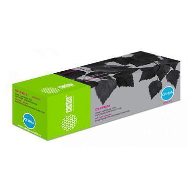 Картридж лазерный CACTUS (CS-CF403A) для HP LaserJet Pro M277n/dw/M252n, пурпурный, ресурс 1400 стр. (арт. 362469)