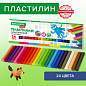 Пластилин классический BRAUBERG KIDS, 24 цвета, 500 г, ВЫСШЕЕ КАЧЕСТВО, 105874 (арт. 105874)
