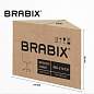 Кресло стул BRABIX "Eames MG-310 CH", хром, пластик черный, экокожа черная, 532925 (арт. 532925)