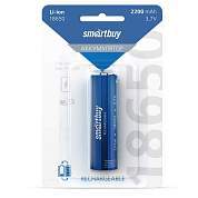 Аккумулятор Li-Ion Smartbuy Li18650-2200Mah Bl1 (Sbbr-18650-1B2200) (арт. 695402)