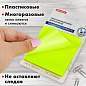 Блок самоклеящийся прозрачно-желтый (стикеры) BRAUBERG TRANSPARENT 76х76 мм, 100 листов, 115207 (арт. 115207)