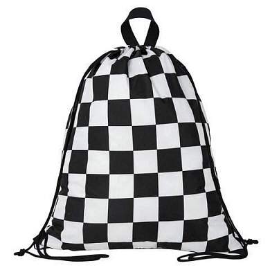 Мешок для обуви BRAUBERG большой удобный с ручкой, 51х41 см, "Black and white", 271595 (арт. 271595)