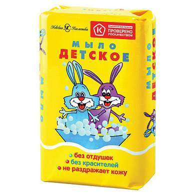 Мыло туалетное 90 г, "Детское" (Невская косметика), 10151 (арт. 600888)