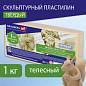 Пластилин скульптурный BRAUBERG ART CLASSIC, телесный, 1 кг, твердый, 106527 (арт. 106527)