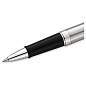 Ручка-роллер Waterman "Hemisphere Stainless Steel PT" черная, 0,8мм, подарочная упаковка (арт. 180949)