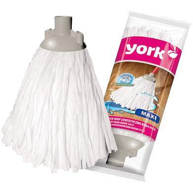 Насадка МОП для швабры York "Maxi" веревочная, синтетическая ткань, ворс 25см (арт. 225099)