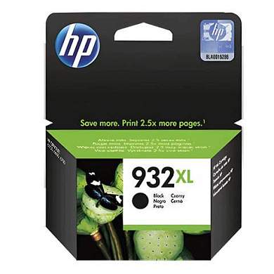 Картридж струйный HP (CN053AE) OfficeJet 6100/6600/6700 №932XL, черный, оригинальный (арт. 361146)