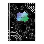 Записная книжка А5 80л. BG "Поверь в себя", soft-touch ламинация, блок в точку, 100 гр/м2 (арт. 342965)