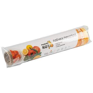 Пленка пищевая 29см*100м,6мкм,310988/ Рыжий кот (арт. 877417)