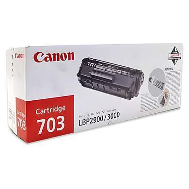 Картридж лазерный CANON (703) LBP-2900/3000, оригинальный, ресурс 2000 стр., 7616A005 (арт. 360483)