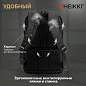 Рюкзак HEIKKI HIGH TECH (ХЕЙКИ) с отделением для ноутбука, USB-порт, черный, 46x30x10 см, 272588 (арт. 272588)