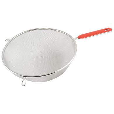 Сито-Дуршлаг TAGLIATELLE, нерж.сталь/ручка пластик, d=24,5см, р-р ячейки=1мм, 985507 Mallony (арт. 277269)