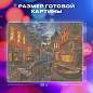 Картина стразами (алмазная мозаика) 40х50 см, ОСТРОВ СОКРОВИЩ "Ночная Венеция", без подрамника, 662419 (арт. 662419)