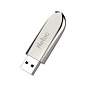 Флеш-диск 16 GB NETAC U352, USB 2.0, металлический корпус, серебристый, NT03U352N-016G-20PN (арт. 513695)