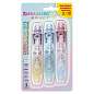 Корректирующая лента двусторонняя BRAUBERG GRADE PASTEL, 5 мм x 10 м, КОМПЛЕКТ 3 штук, 273026 (арт. 273026)