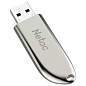 Флеш-диск 64 GB NETAC U352, USB 2.0, металлический корпус, серебристый, NT03U352N-064G-20PN (арт. 513697)