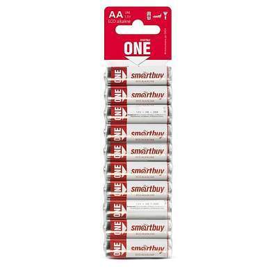 Элемент питания Smartbuy ONE LR6/10B (300/600)  (SOBA-2A10B-Eco) (арт. 695287)